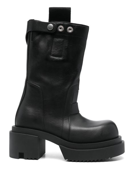 Stivali Bogun 80mm in nero Rick owens - donna RICK OWENS | Stivali | RO02D3876LOO09